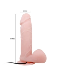 Oliver Realistischer Vibrator mit Rotationsfunktion von Baile