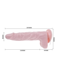 Super Rota Dong Realistischer Dildo 20.5 cm von Baile Vibrators