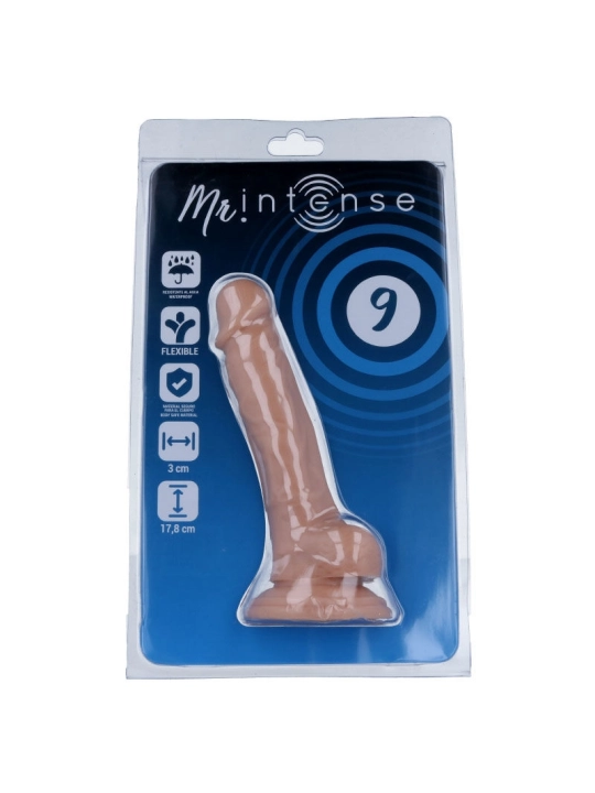 Mr 9 Realistischer Dildo 17.8 cm -O- 3 cm von Mr. Intense