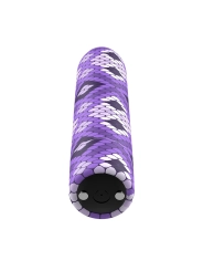 Rechargeable Snake Purple Magnetic Bullet 10v von Custom Bullets