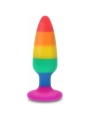 Lgbt Flag Plug Hunk 10,5 cm von Pride