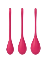 Yoni Power 1 Trainingsset Rot von Satisfyer Balls