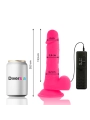 Flexibler Vibrierender Dildo Rosa 20.5 cm -O- 4.2 cm von Diversia