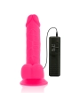 Flexibler Vibrierender Dildo Rosa 20.5 cm -O- 4.2 cm von Diversia