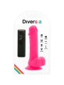 Flexibler Vibrierender Dildo Rosa 20.5 cm -O- 4.2 cm von Diversia