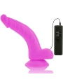 Flexibler Vibrierender Dildo Lila 21.5 cm -O- 4.5 cm von Diversia