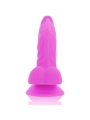 Flexibler Vibrierender Dildo Lila 21.5 cm -O- 4.5 cm von Diversia