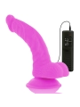 Flexibler Vibrierender Dildo Lila 21.5 cm -O- 4.5 cm von Diversia