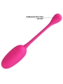 Knucker Pink Wiederaufladbares Vibrations-Ei von Pretty Love Flirtation