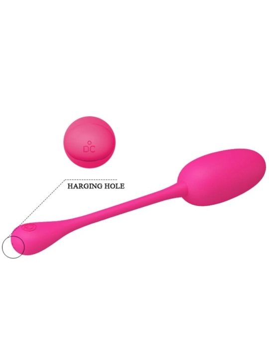 Knucker Pink Wiederaufladbares Vibrations-Ei von Pretty Love Flirtation