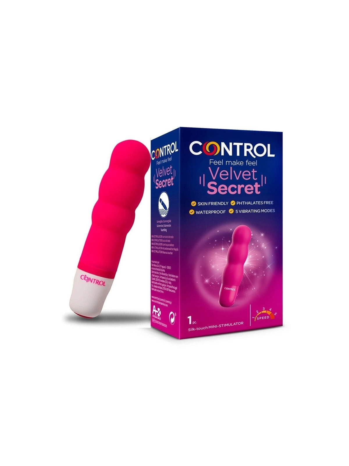 Velvet Secret Mini-Stimulator von Control Toys