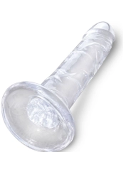 Clear Realistischer Penis 15.5 cm Transparent von King Cock