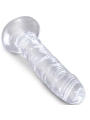 Clear Realistischer Penis 15.5 cm Transparent von King Cock