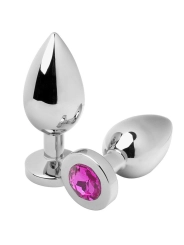 Anal Plug Diamant Rosa Klein 5,71 cm von Metal Hard