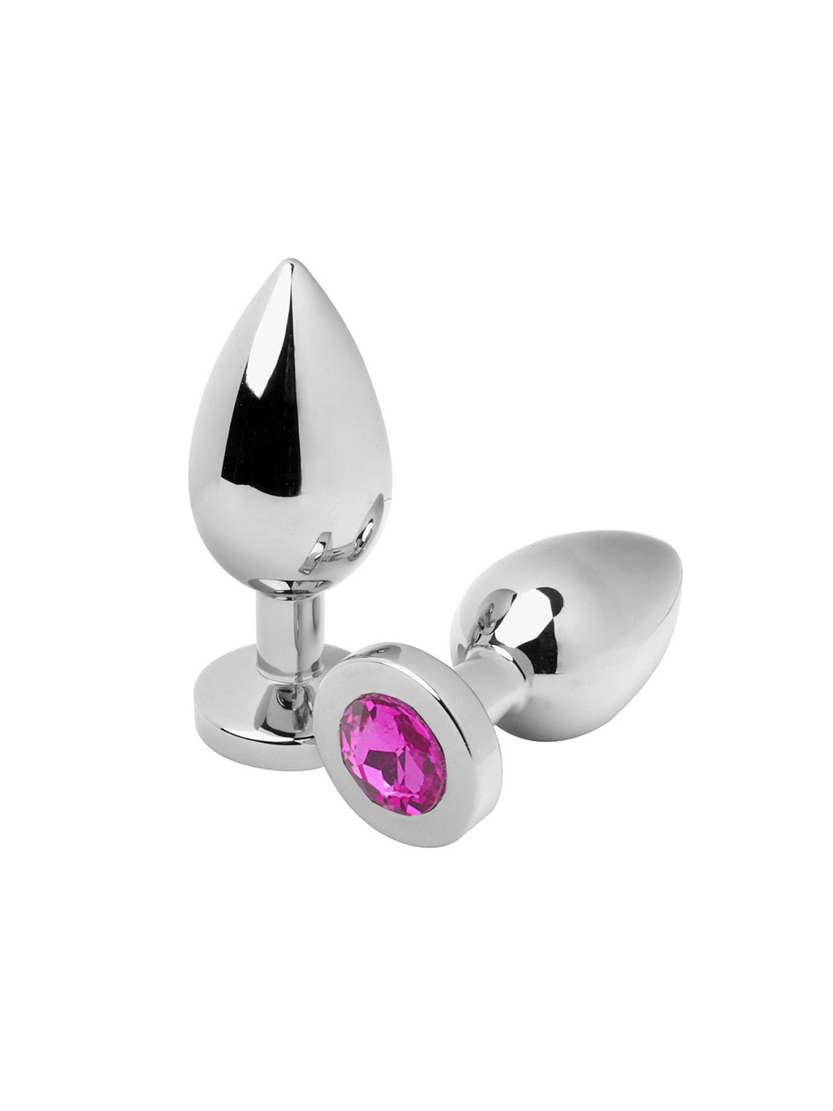 Anal Plug Diamant Rosa Klein 5,71 cm von Metal Hard