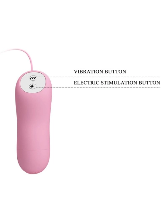 Romantische Wellenpinzette mit Vibration und Elektroschock von Baile