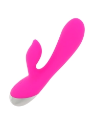 Vibrator mit Kaninchen 10 Vibrationsmodi 19 cm von Ohmama