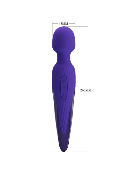 Antony Youth Wand Vibrator Violet Wrmeeffekt von Pretty Love Youth