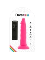 Flexibler Dildo mit Vibration Rosa 23 cm -O- 4.3 cm von Diversia