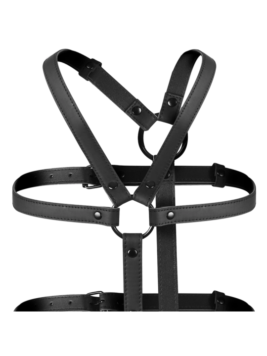 Verstellbarer Gurt für Torso und Arme von Fetish Submissive Bondage