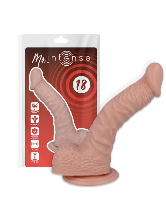 Mr 18 Realistischer Dildo 19.8 cm -O- 3.2 cm von Mr. Intense