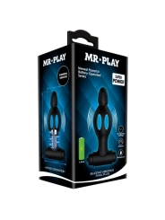 Silikon Analsplug mit Vibration von Mr Play