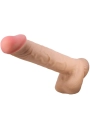 Sliding Skin Series Realistischer Dildo mit Sliding Skin Saunapf Fleisch 26 cm von Pretty Love High Grade