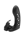 Vance Black Rabbit Vibrator Fingerabdeckung von Pretty Love Male