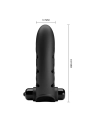 Vance Black Rabbit Vibrator Fingerabdeckung von Pretty Love Male