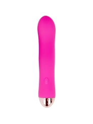 Aufladbarer Vibrator Zwei Rosa 7 Geschwindigkeiten von Dolce Vita