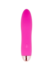 Aufladbarer Vibrator Vier Rosa 7 Geschwindigkeiten von Dolce Vita