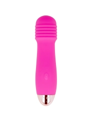 Aufladbarer Vibrator Drei Rosa 7 Geschwindigkeiten von Dolce Vita