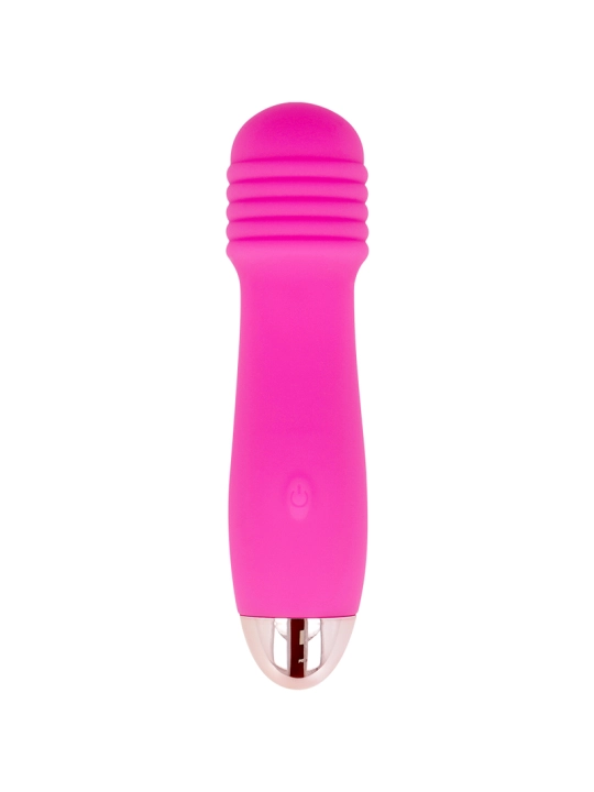 Aufladbarer Vibrator Drei Rosa 7 Geschwindigkeiten von Dolce Vita