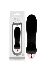 Aufladbarer Vibrator Fünf Schwarz 7 Geschwindigkeiten von Dolce Vita