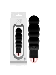 Aufladbarer Vibrator Sechs Schwarz 7 Geschwindigkeiten von Dolce Vita