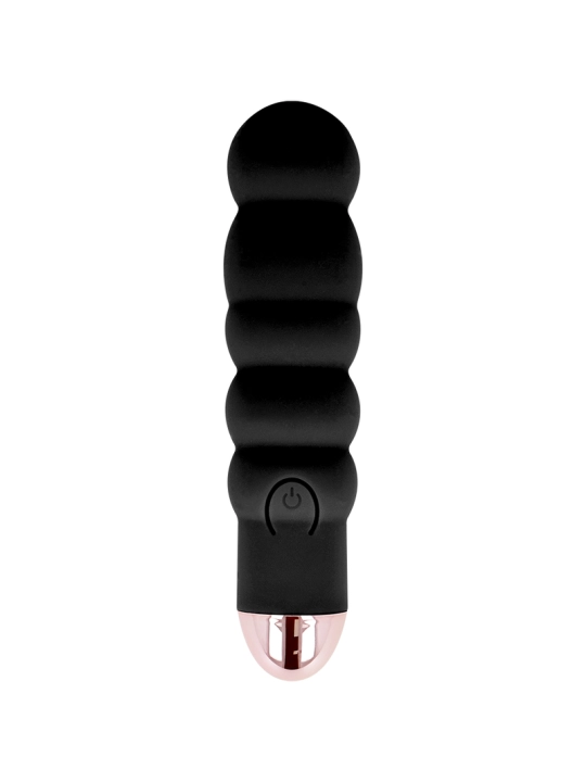 Aufladbarer Vibrator Sechs Schwarz 7 Geschwindigkeiten von Dolce Vita