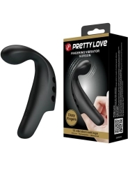 Schwarzer Gorgon-Vibrator-Futsch von Pretty Love Flirtation