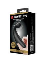 Schwarzer Gorgon-Vibrator-Futsch von Pretty Love Flirtation