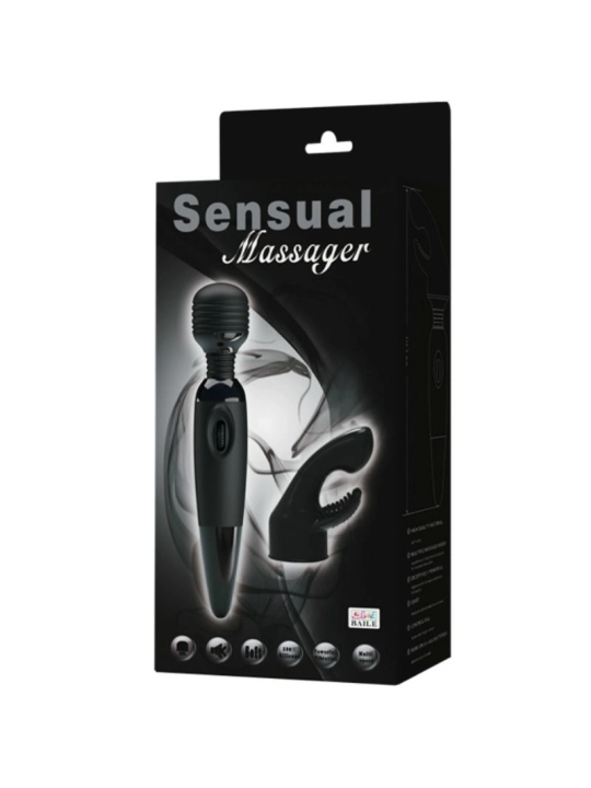 Sinnlicher Massager mit Auswechselbarem Kopf von Baile Power Head