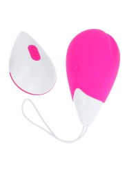 Vibrierendes Ei 10 Modi Rosa und Weiss von Ohmama Stimulating