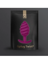 Gplug Twist 2 Lila Analstecker von G-Vibe