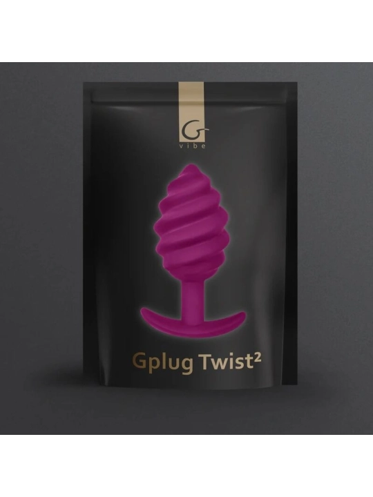 Gplug Twist 2 Lila Analstecker von G-Vibe