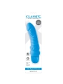 Vibrierender Dildo Mr. Right Multi-Speed 15,5 cm Blau von Classix