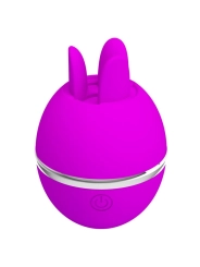 Gemini Ball Lila. Runder Vibrator aus Silikon von Pretty Love Flirtation