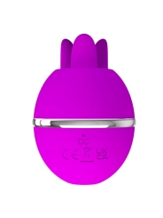 Gemini Ball Lila. Runder Vibrator aus Silikon von Pretty Love Flirtation