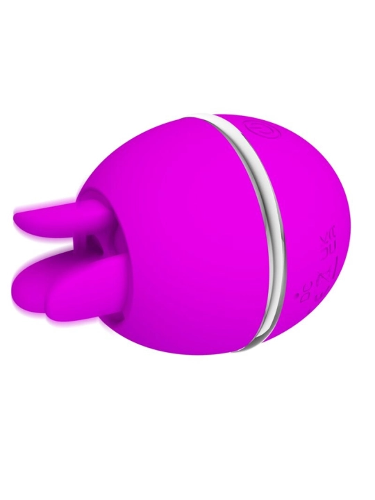 Gemini Ball Lila. Runder Vibrator aus Silikon von Pretty Love Flirtation