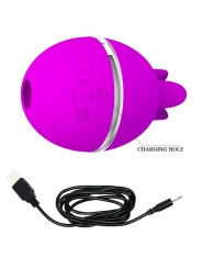 Gemini Ball Lila. Runder Vibrator aus Silikon von Pretty Love Flirtation