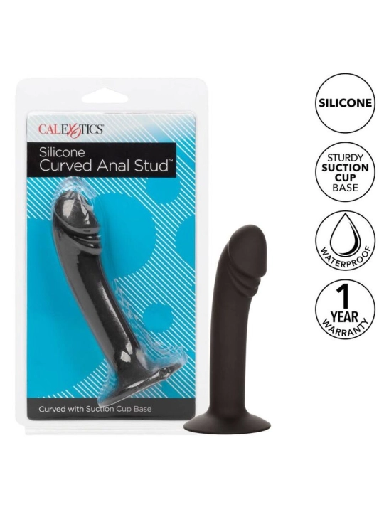 Curved Anal Stud Vibrator von California Exotics