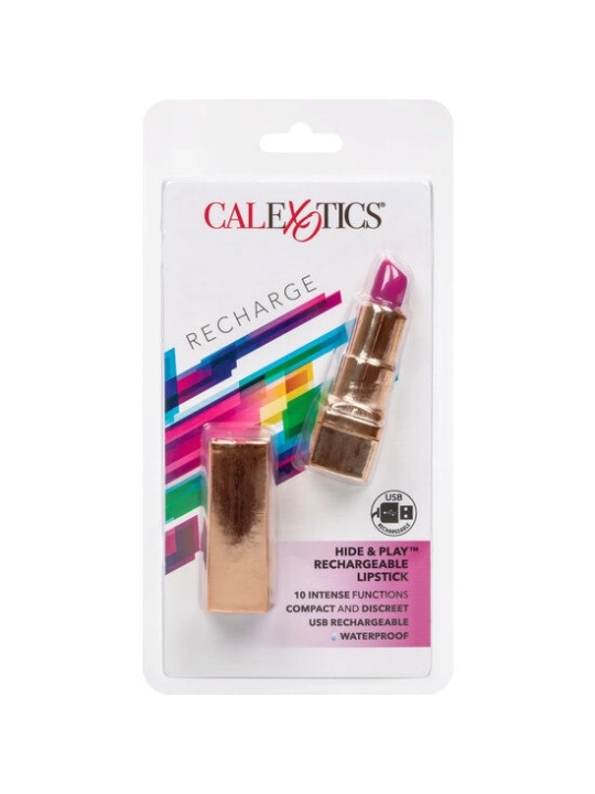 Hide & Play Lippenstift Recharge Lila von Calexotics