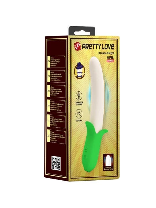 Banana Knight Super Power 7 Silikonvibrationen von Pretty Love